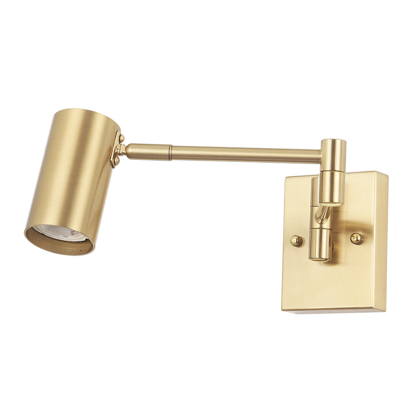 Бра 44 см, Crystal Lux FELIX AP1 BRASS, латунь