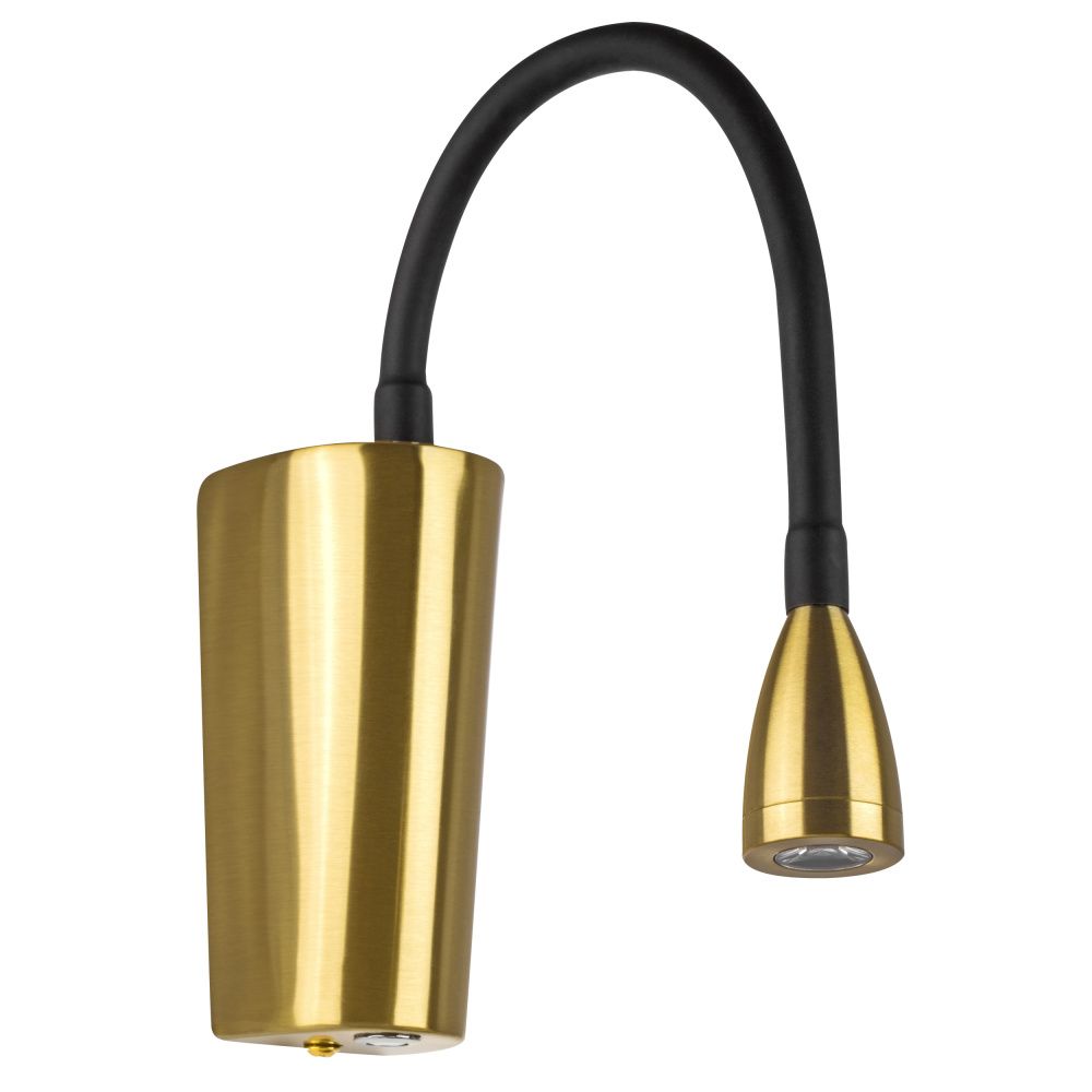 Бра *6*26 см, 3000K, Lightstar Muro III 808641, Латунь