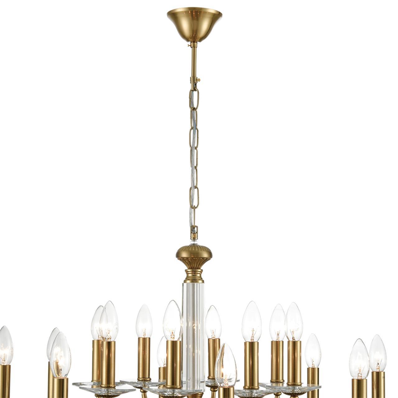 Люстра подвесная 80*95 см, 16*E14 Lumion Incanto 8033/16 медь