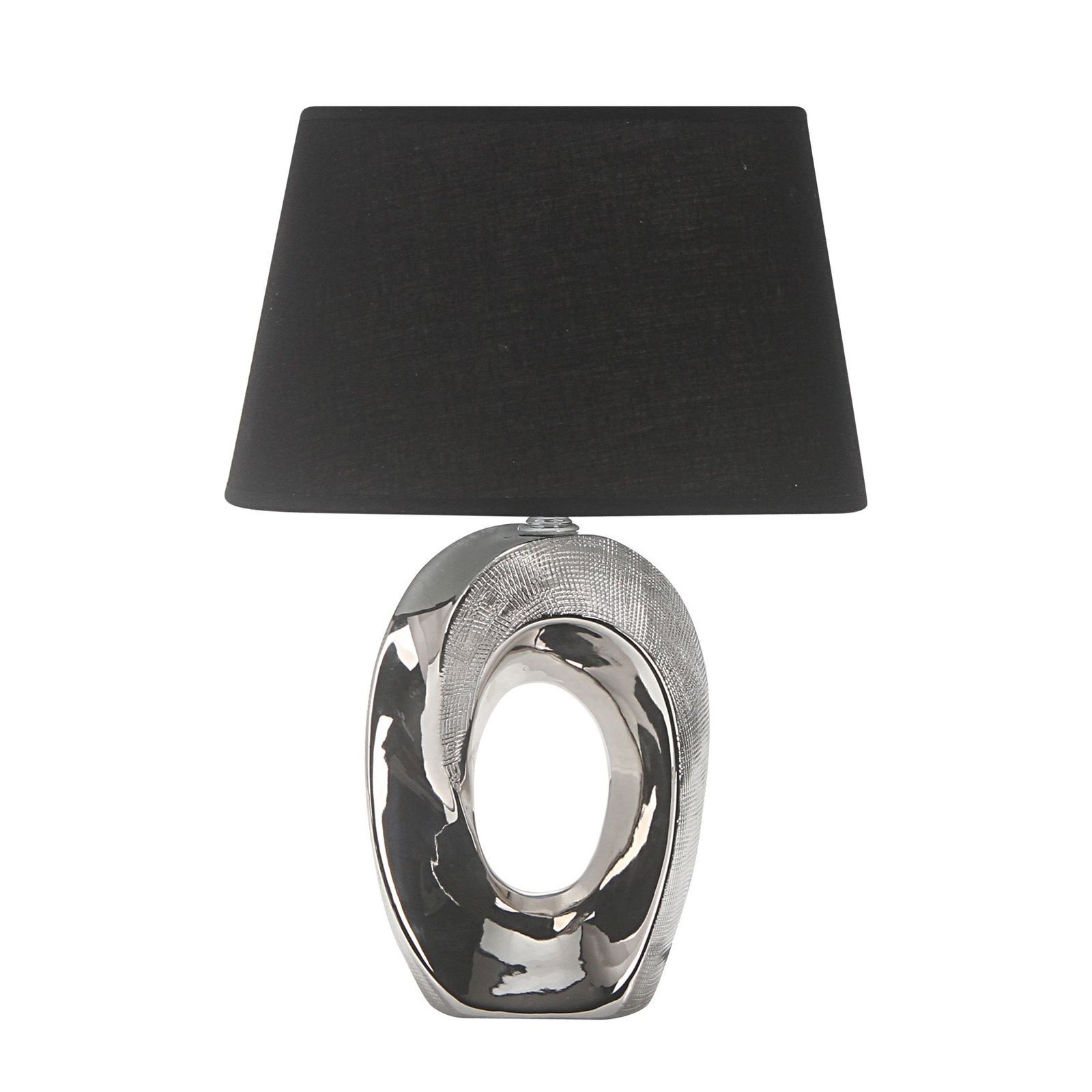 Настольна лампа Littigheddu OML-82814-01, диаметр 29 см, черный
