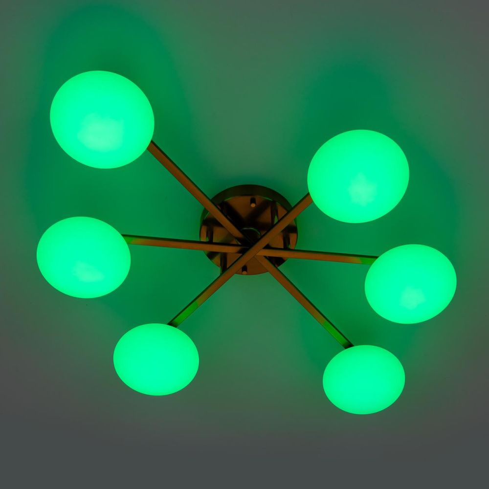 Светильник 87 см, 72W, 3000-5500K, Citilux ATMAN SMART CL226A163 LED RGB, бронза