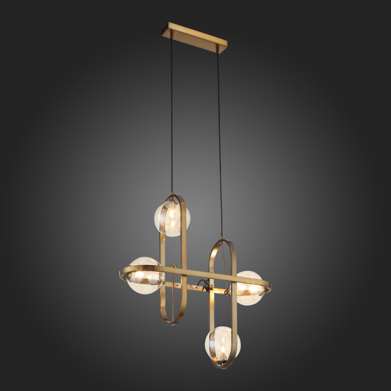 Светильник подвесной 60*20 см, ST LUCE CIRCONO SL1201.203.04 Бронзовый
