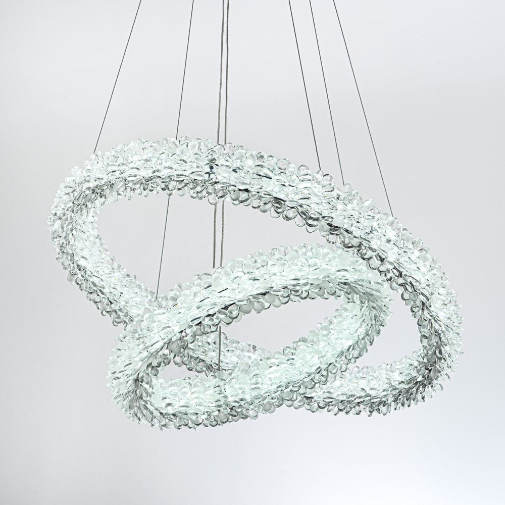 Подвесной светильник 60*20/190 см, LED 105W 3000-6000K MODESTYLE MS.5002.600.400 CR хром