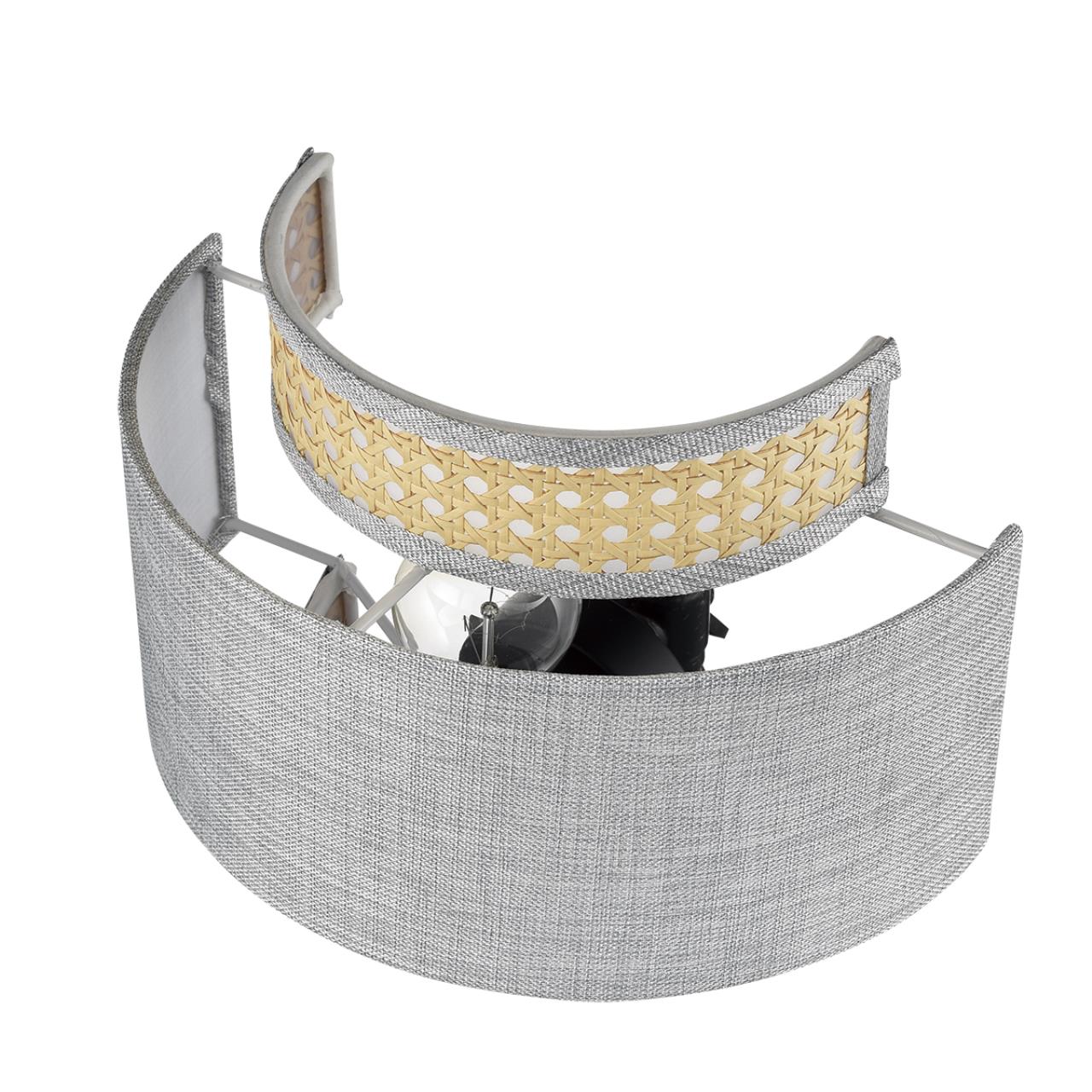 Бра 30*23 см, 1*E27 Lumion Launa 8043/1W черный