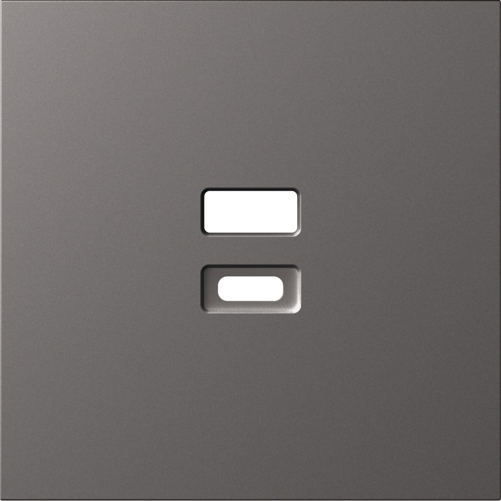 Donel S08 матовый титан накладка для розеток USB, серия DB, DS28645