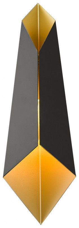Светильник настенный Wertmark Leda WE245.01.021, 10*12 см, черный