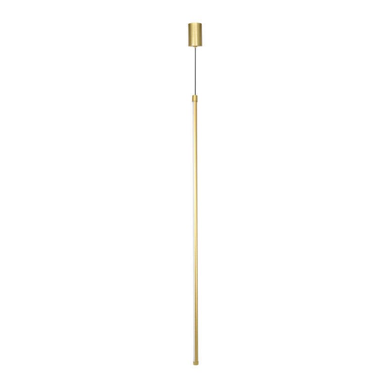 Подвесной светильник 1,6*1,6*190 см, LED, 19W, 4000К, Indigo LINEA V000130L золотой, 14024/C/1P Brass
