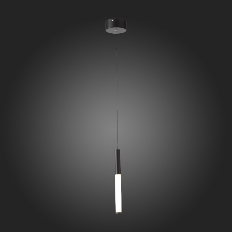 Светильник подвесной 10 см, 8W 3000K ST LUCE GULARRI SL1593.403.01 Черный