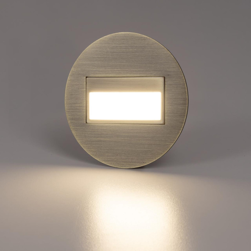 Светильник Citilux CLD007R3 Скалли Круг Бронза 1W*4000K