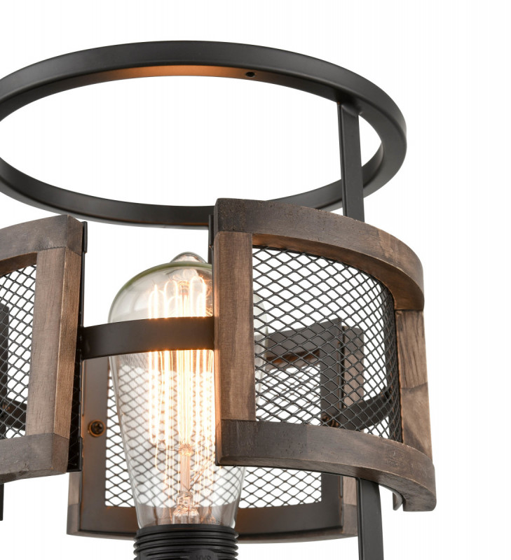 Настольная лампа  19*51 см, 1*E27 черный Vele Luce Legion VL6272N01