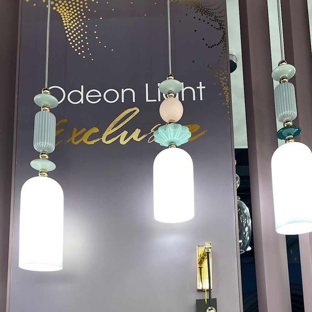 Подвесной светильник диаметр 21 см Odeon Light Candy 4861/1C Золото