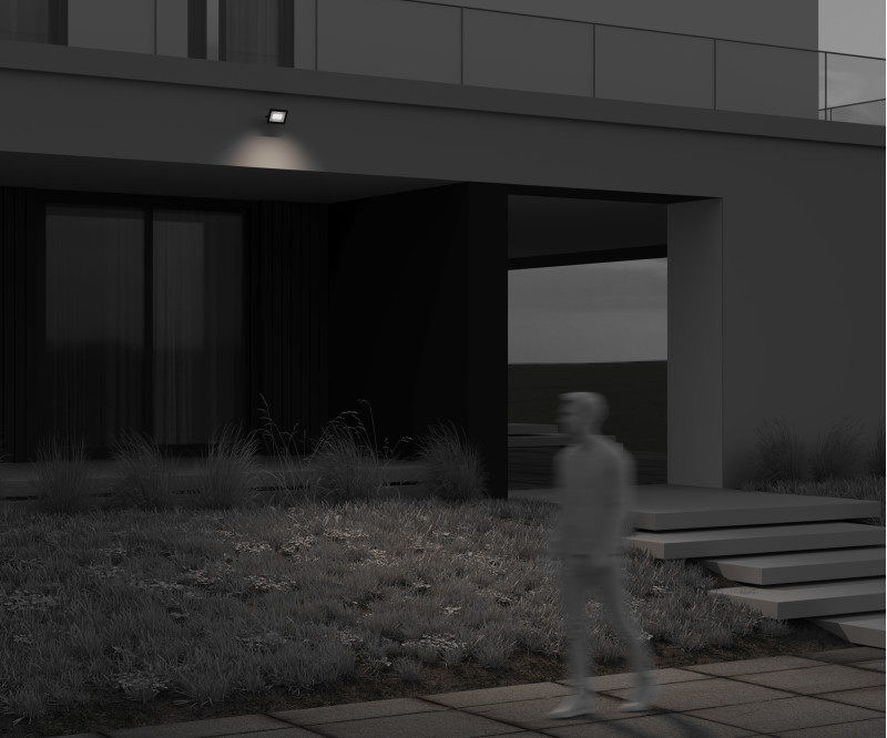 Прожектор 16 см, 30W, 4000K, Maytoni Flood FL001-L30B4K, черный