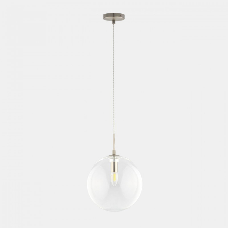 Светильник подвесной 25*135 см, 1*E14 Матовый хром Citilux Томми CL102631
