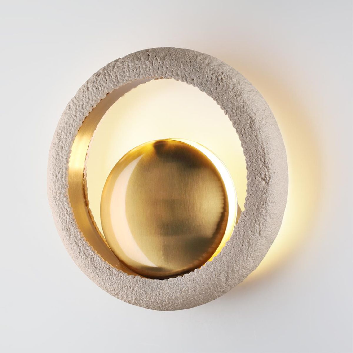 Настенный светильник 26 см, Odeon Light Hightech Saturn 5443/1W, бронза