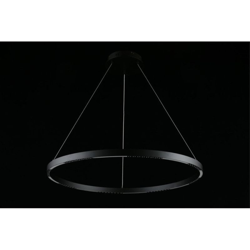 Подвесной светильник 80*60-130 см, 1*LED, 43W, 4000K, Aployt Noella APL.051.03.43, черный
