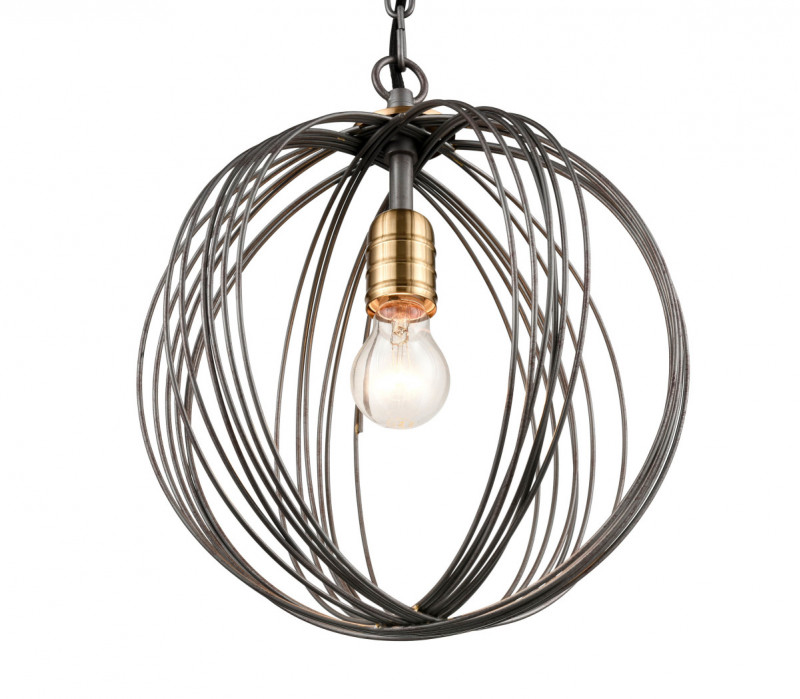 Подвесной светильник  30*161 см, 1*E27 античная латунь Vele Luce Incredibile VL6212P01