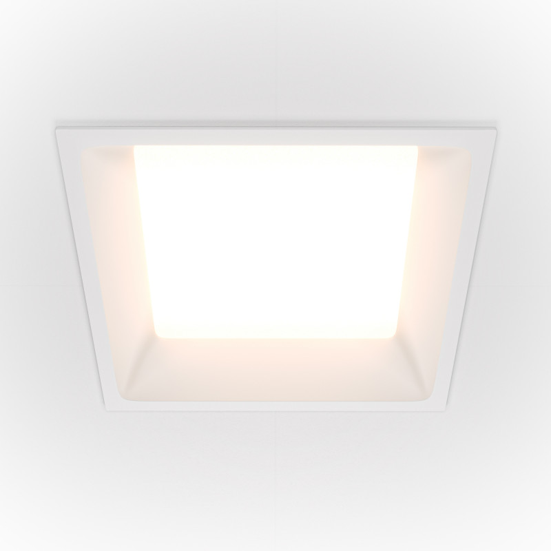 Встраиваемый светильник LED*18W*3000К  Maytoni Technical Okno, Белый DL056-18W3K-W