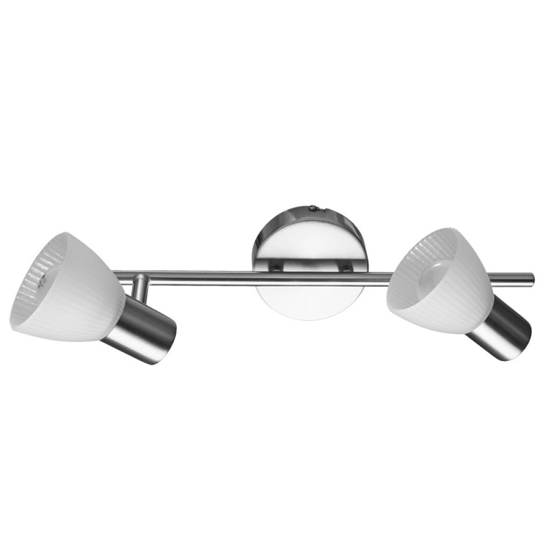 Спот Arte Lamp A5062AP-2SS, матовое серебро