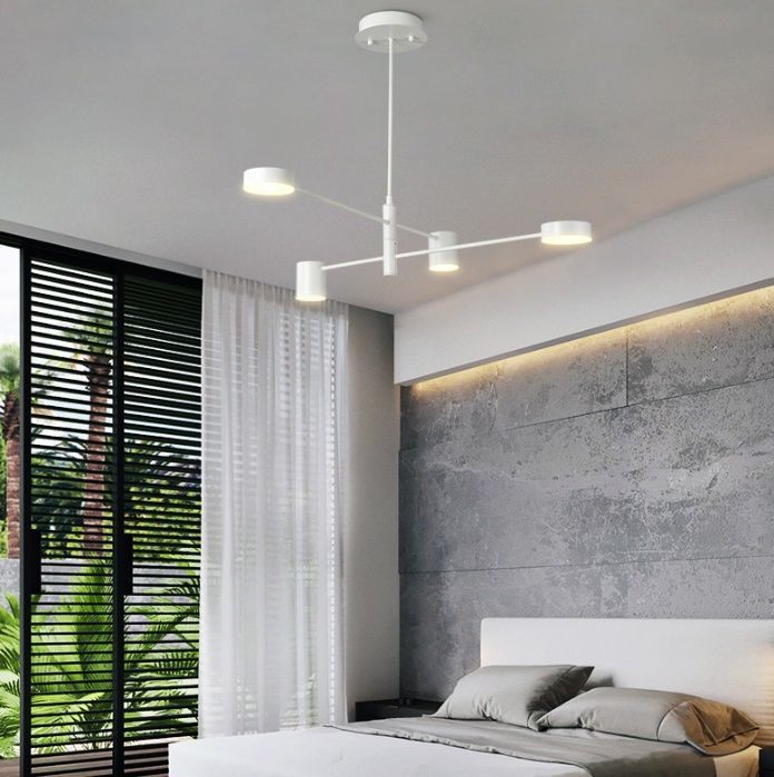 Светильник DZN-1-6-118 БЕЛЫЙ D1050/H170/4/LED/20W/4000-4500K (1)