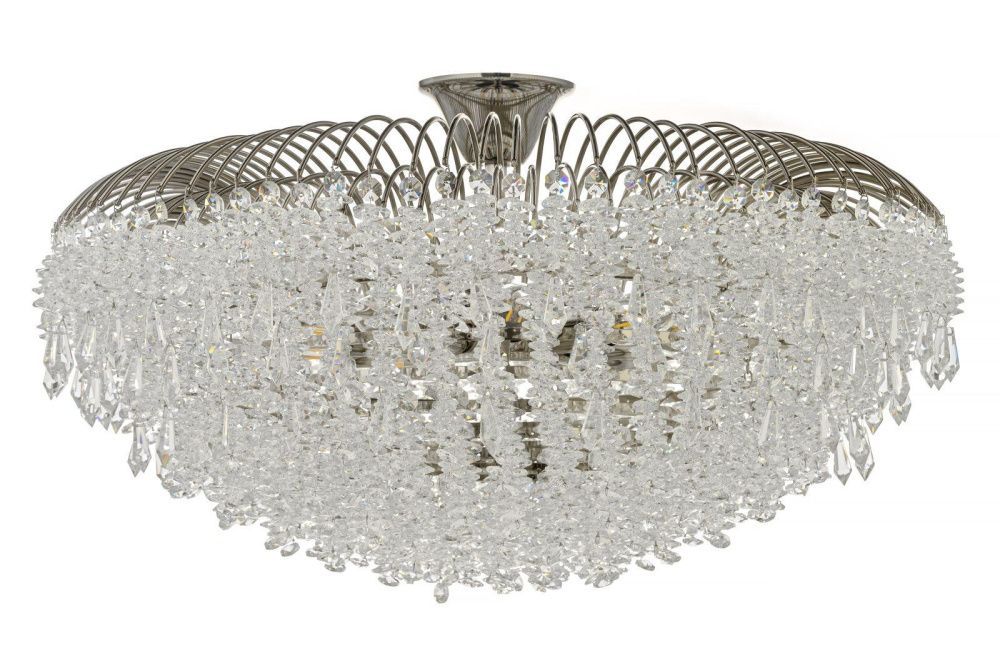 Люстра потолочная *80* см, 16*E14*40W, Arti Lampadari Delia Nickel Delia E 1.3.80.105 N, никель