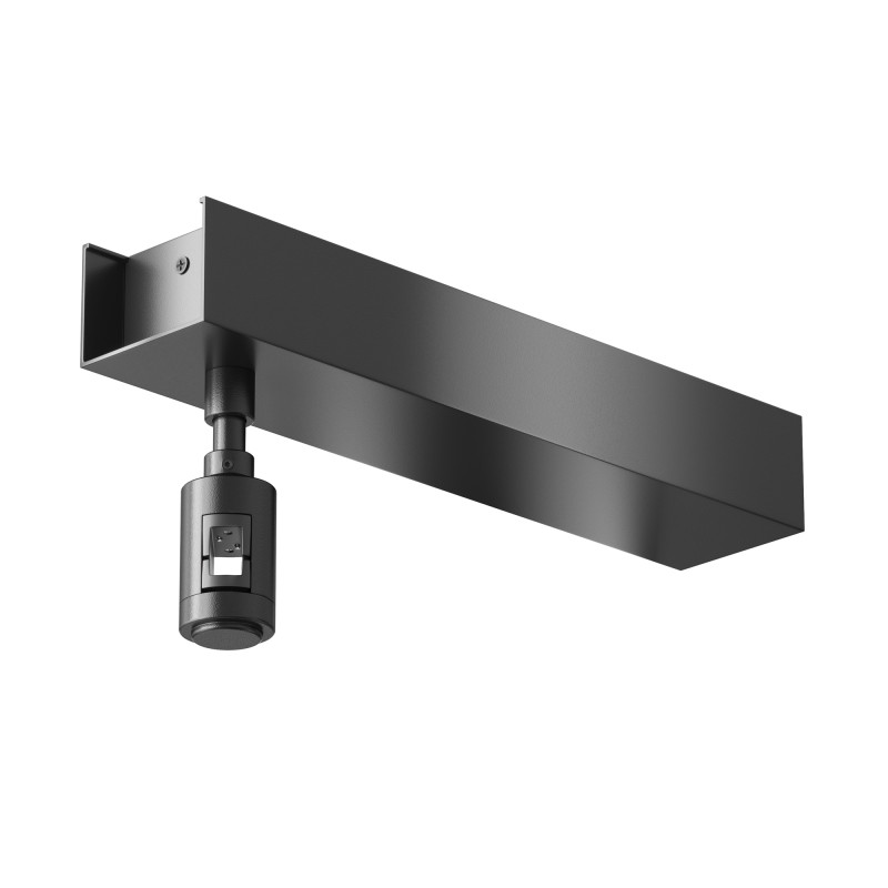 Крепеж 26,5*5,5*12,4 см, Maytoni Technical Magnetic trаck system Flarity черный TRA156C-BB1-B черный