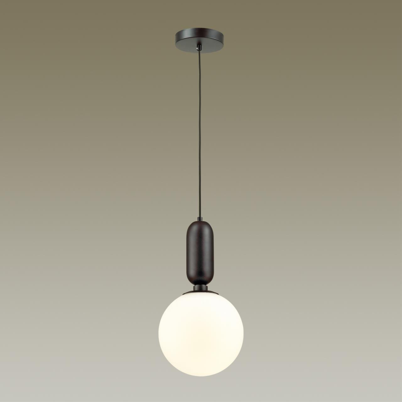 Светильник 20 см Odeon Light Okia 4668/1 черный