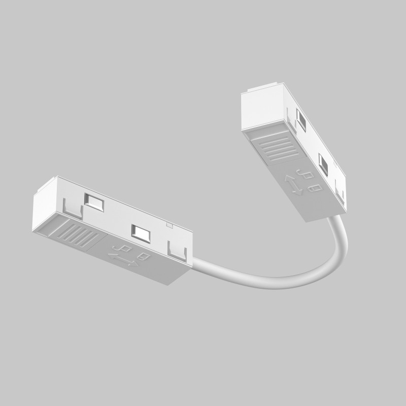Подвод питания 26*1,7*1,9 см, Maytoni Technical Accessories for tracks Exility TRA034CPC-42W-15-1 белый
