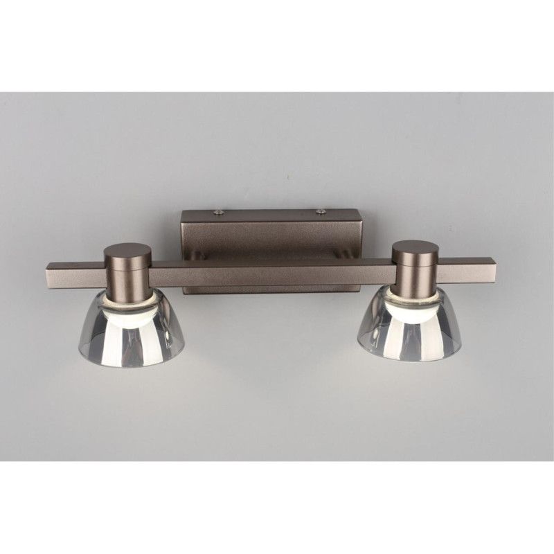 Бра 11*30*9 см 10W, 4000K, Aployt Rezeda APL.788.01.02, серый