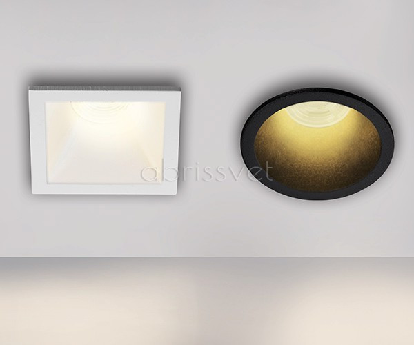 Встраиваемый светильник Megalight M01-1009 white, белый