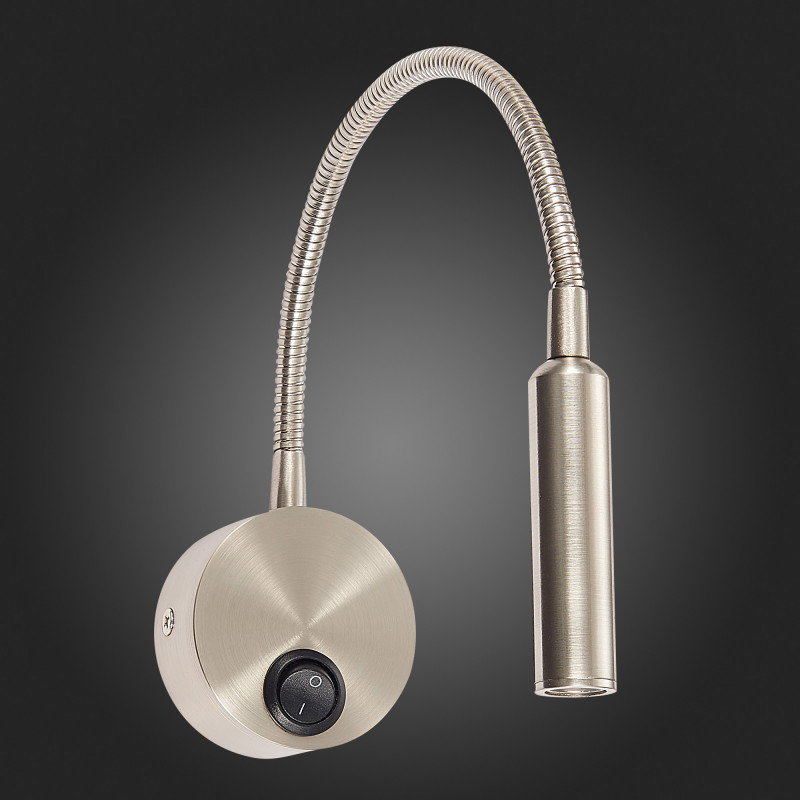 Светильник настенный 36*6 см, 3W, 3000K ST LUCE ST653.131.01 Никель