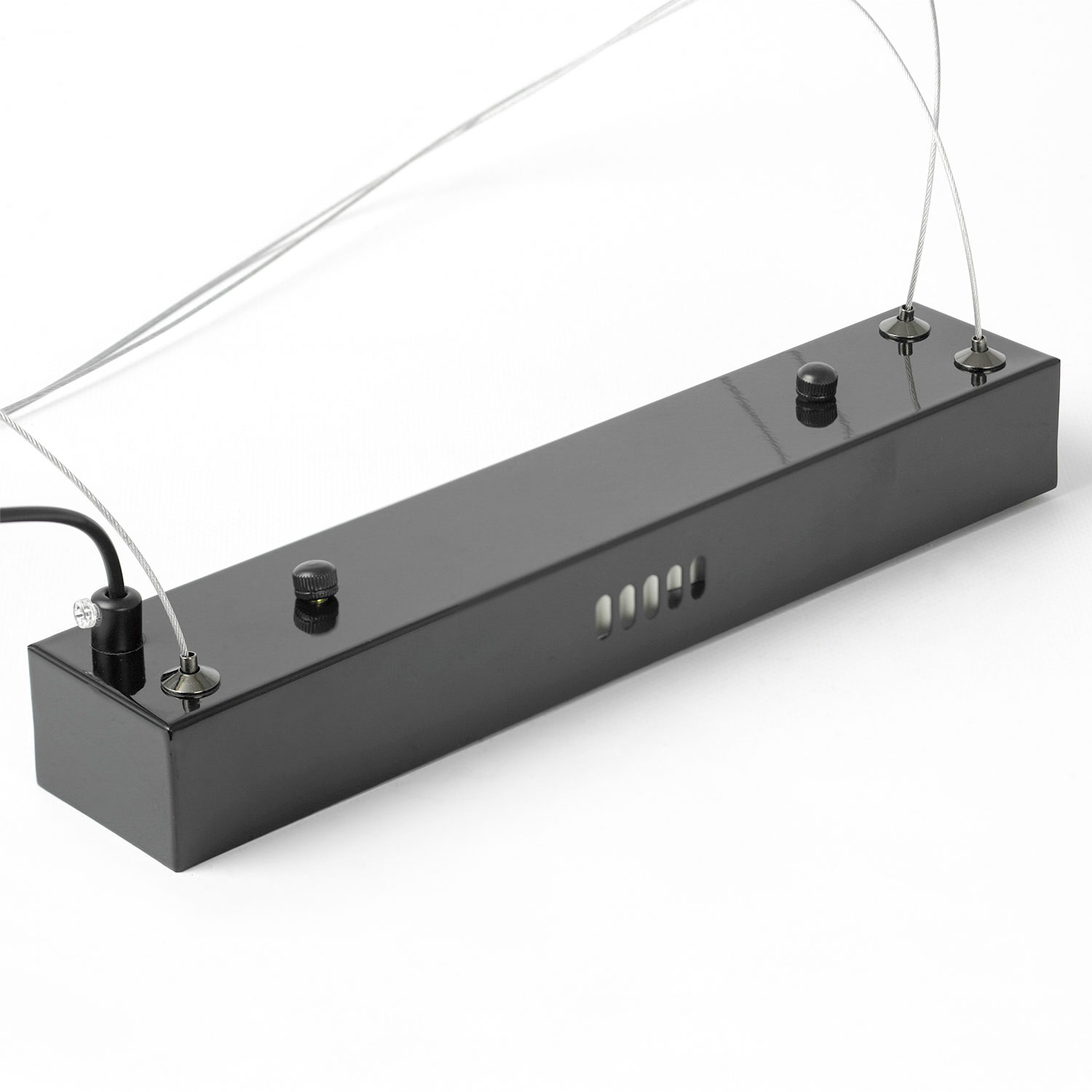 Линейно-подвесной светильник 100*18*150 см, 2*LED*20W 4000K черный Lussole Bradford LSP-7163