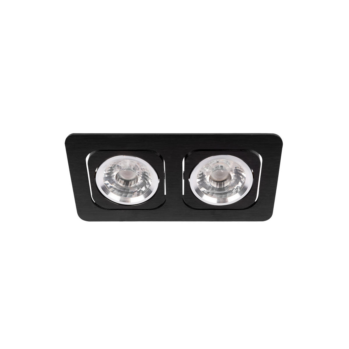 Встраиваемый светильник 18*9*7 см, 2*LED*12W 4000K LOFT IT Screen 10328/2A Black черный
