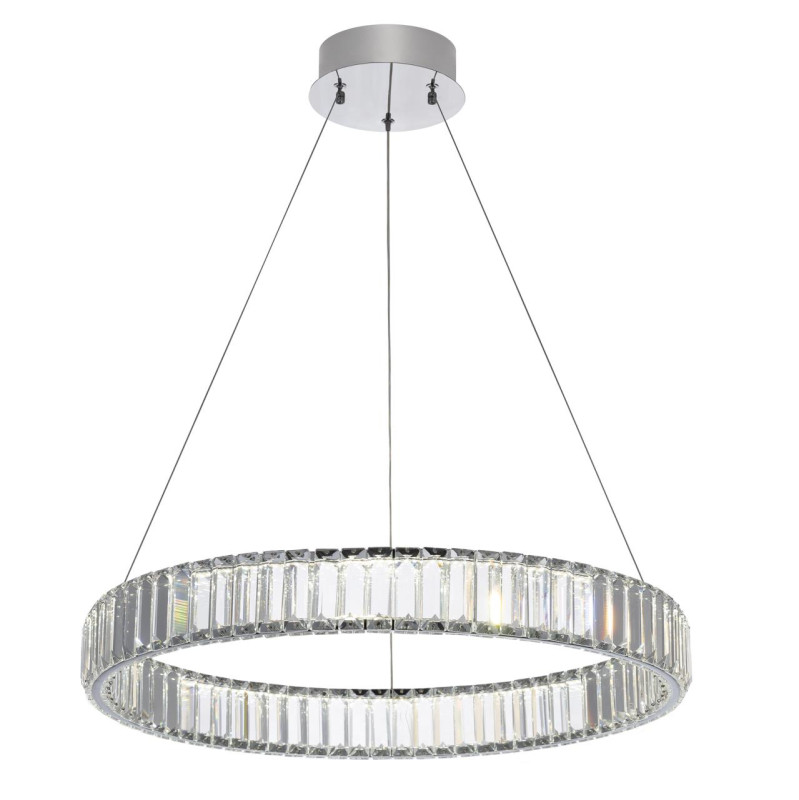 Люстра 60*35/135 см, 50W 3000-5500K Citilux CL338161 Чезаре Хром
