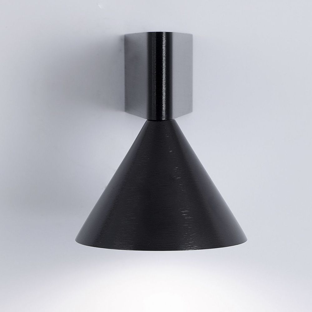 Бра 12 см, 5W, 4000K, Lussole LSP-4036, черный