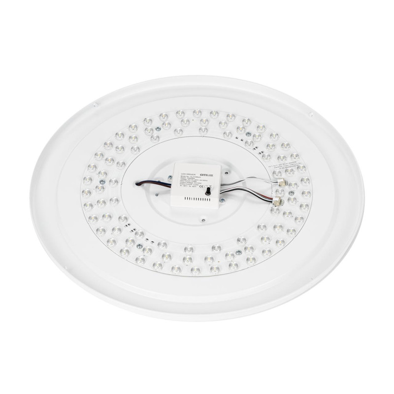 Светильник 50 см, 68W, 3000-5000K с пультом Citilux CL751451G BOSS Черный+Золото LED