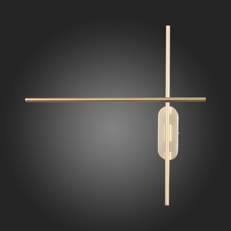 Бра 52 см, 20W 4000K ST LUCE BASONI SL394.201.02 Матовое золото