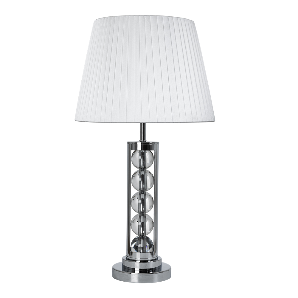 Настольная лампа 35*65 см, 1 E27*60W,  К, Arte Lamp Jessica A4062LT-1CC, Хром