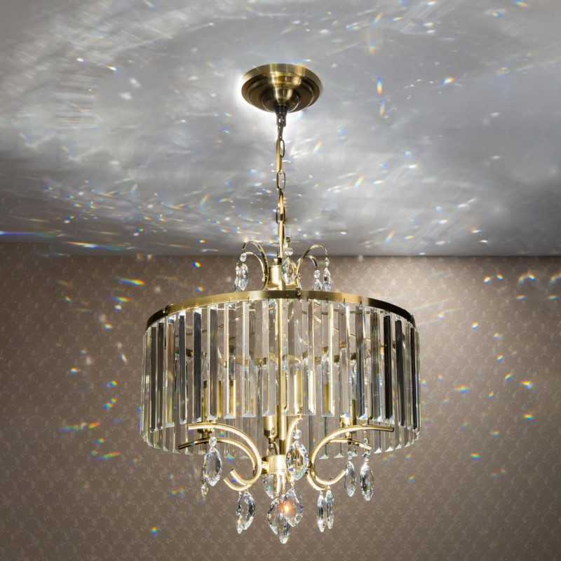 Люстра 48 см Citilux Инга CL335163 бронза 