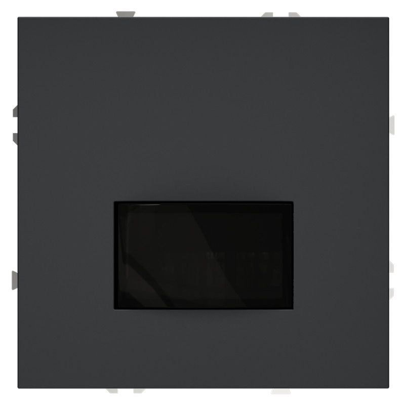 Датчик движения встраиваемый Voltum S70, графит пластик Soft touch VLS070507