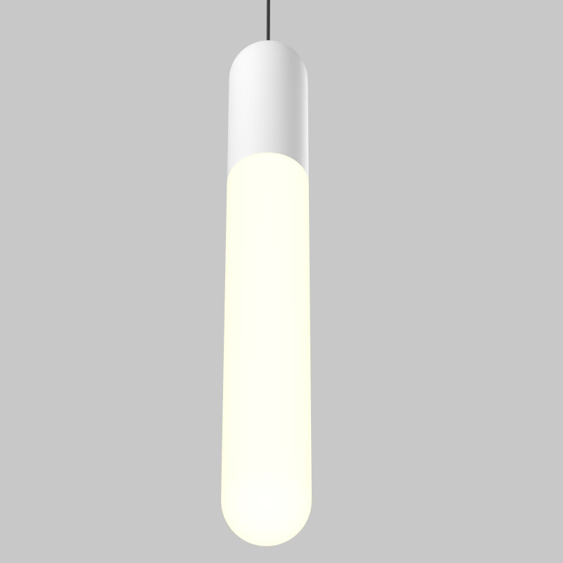 Подвесной светильник 6*6*50 см, LED, 12W, 3000К, Maytoni Technical Mist P101PL-L500-12W3K-W белый