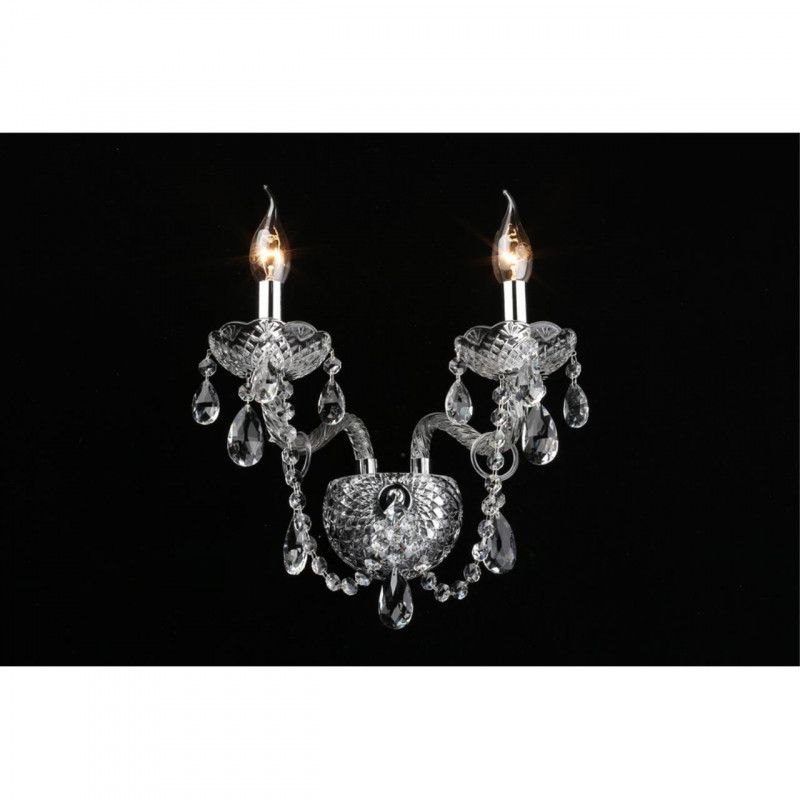 Бра 30*33 см, 1*E14, 40W, Aployt Koletta APL.755.01.02, хром