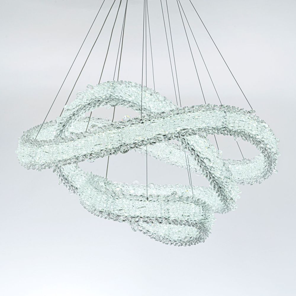 Подвесной светильник 80*60/190 см, LED 194W 3000-6000K MODESTYLE MS.5003.800.600.400 CR хром