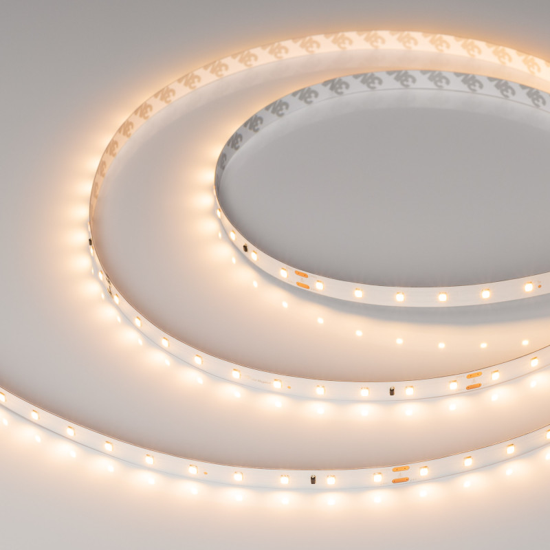 Лента IC-A60-10mm 24V Warm2700 (4.6 W/m, IP20, 2835, 30m) (Arlight, 4.6 Вт/м, IP20) 027034(2). Цена указана за 30 метров. Продается кратно 30 метрам.