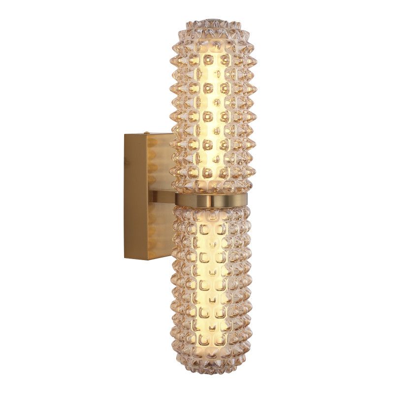 Бра 10*15,5*42 см, 1*LED*11W, 4000K, ST-Luce Saguaro SL6144.301.01, латунный