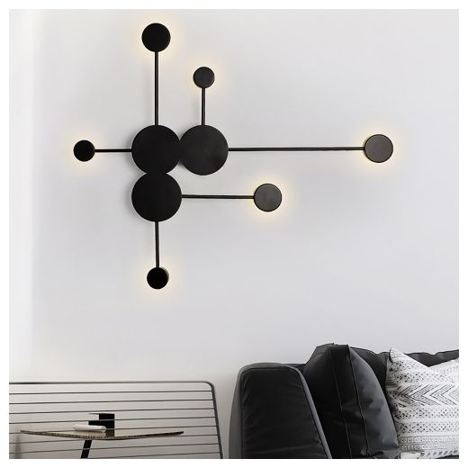 Бра 78*92 см, 24W, 4000K, Kink Light  ФИРС 2206,19, черный