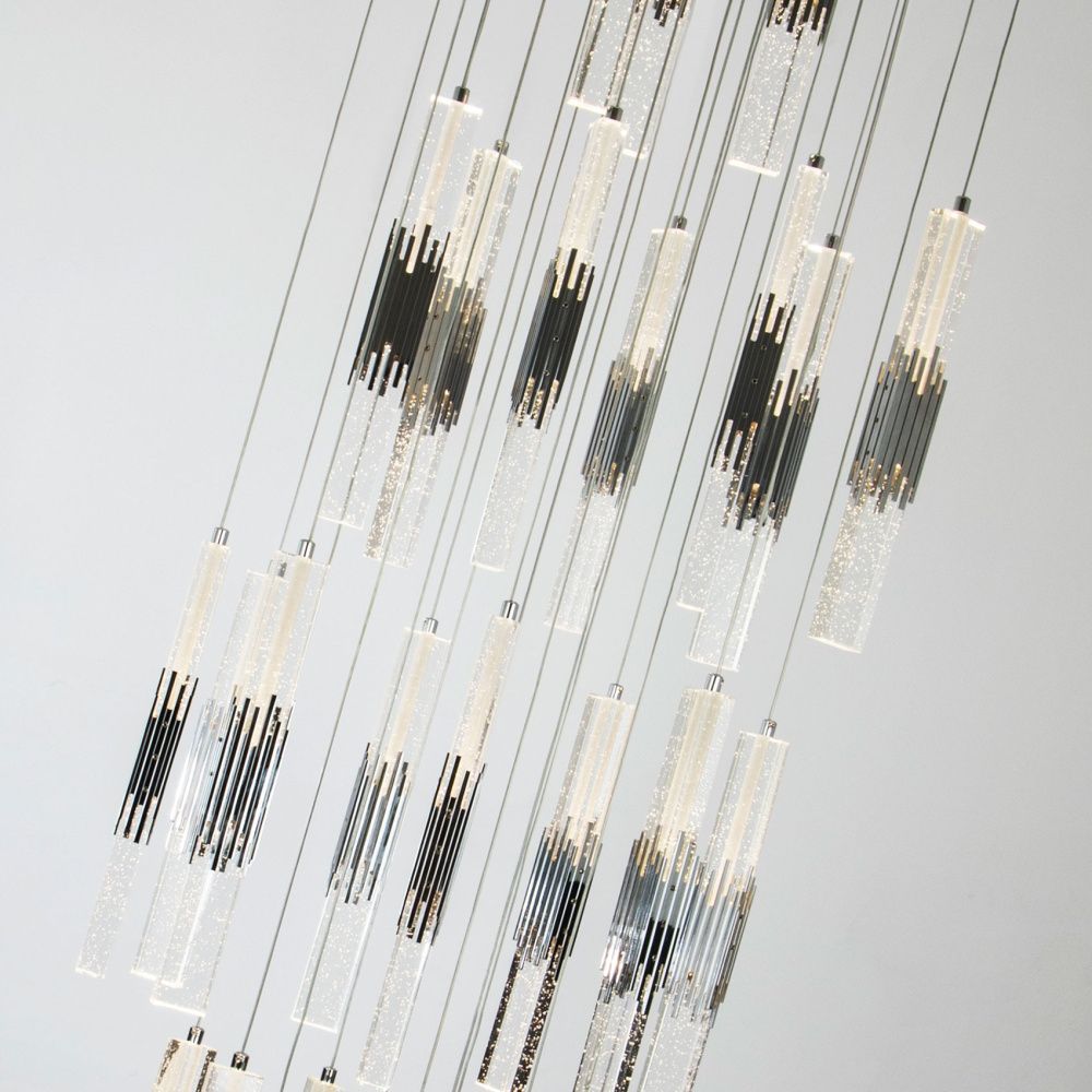 Подвесная люстра **300 см, LED 160W, 4000K, Хром MODELUX ML.88987.28 CR