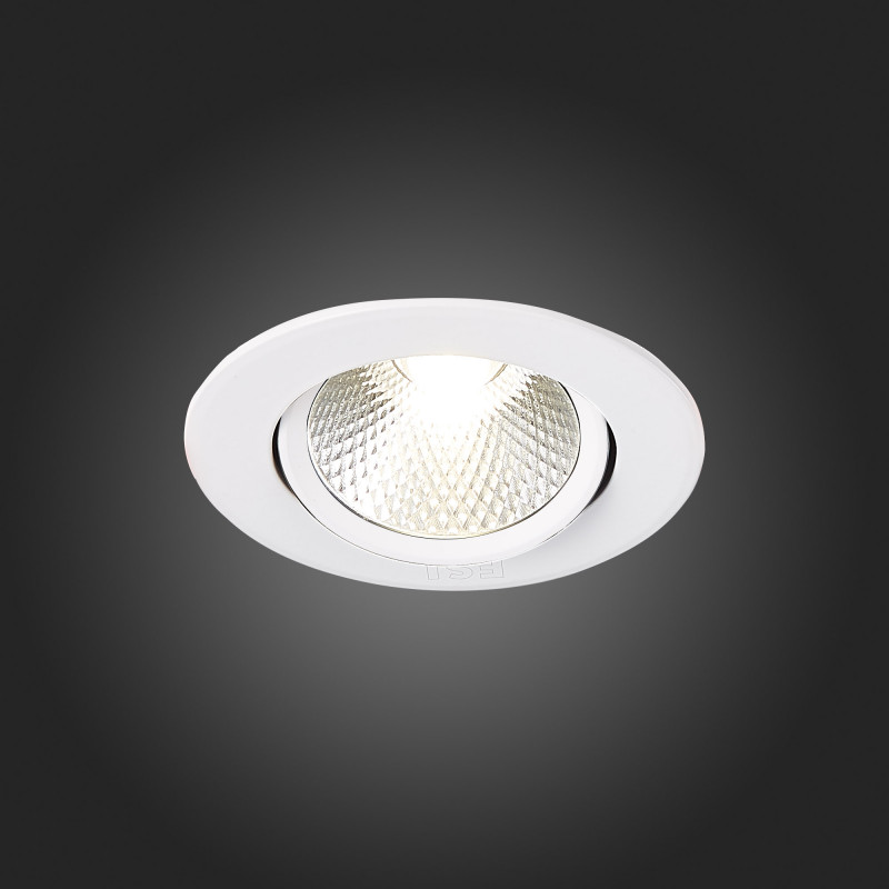 Встраиваемый светильник 9 см, 6W 4000K ST LUCE Встраиваемые светильники ST211.548.06.24 Белый