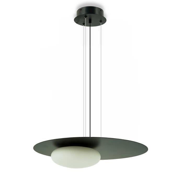 Светильник подвесной *12-180 см, 1*LED*6W, 3000K, Lightera Waddy LE140L-26B, Черный