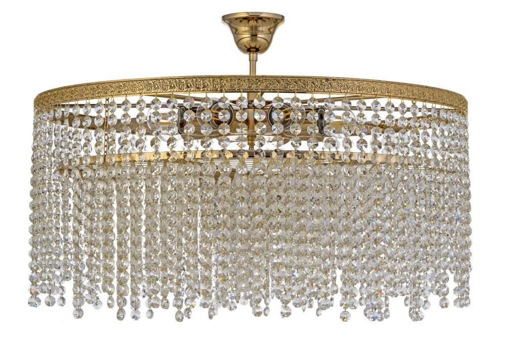 Люстра потолочная *60* см, 8*E27*60W, Arti Lampadari Favola Favola E 1.3.60.102 G, золотой