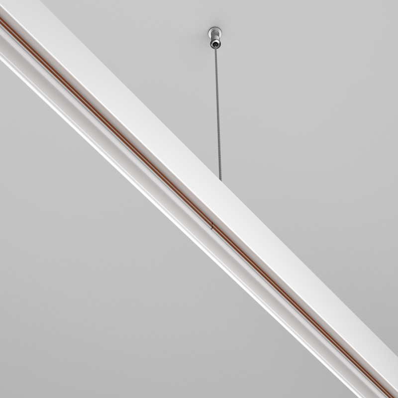 Коннектор прямой Exility накладной белый 8*2,2*0,2 см, LED*W TRA034C-21W Maytoni, Белый